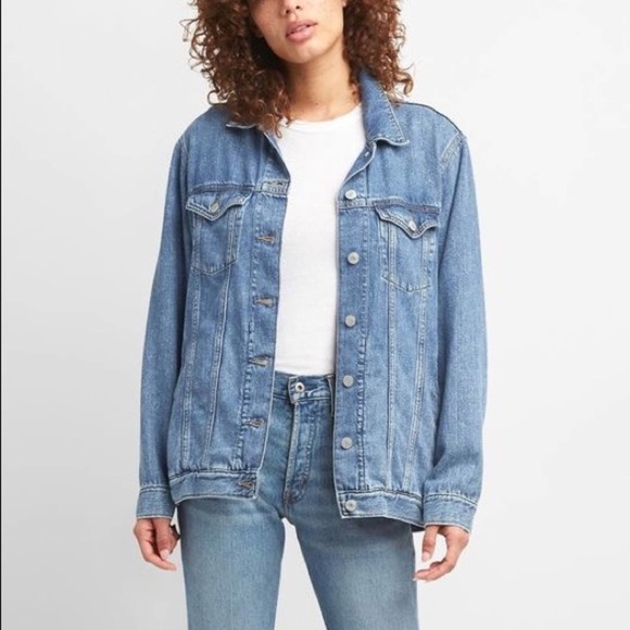 oversized icon denim jacket